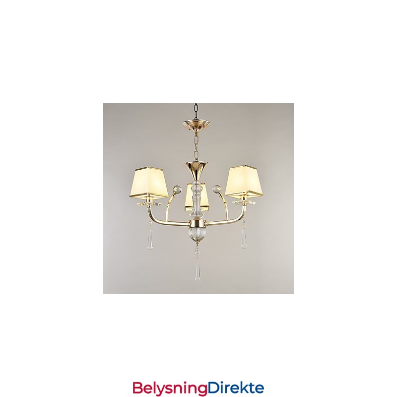 Moderne, Samtidskunstnerisk Galvanisert Funksjon For Krystallmetalllysekrone