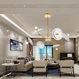 Personlig Lysekrone Med 6 Lys