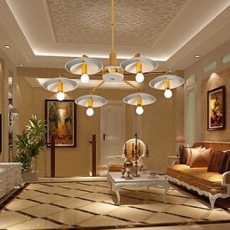 Personlig Lysekrone Med 6 Lys