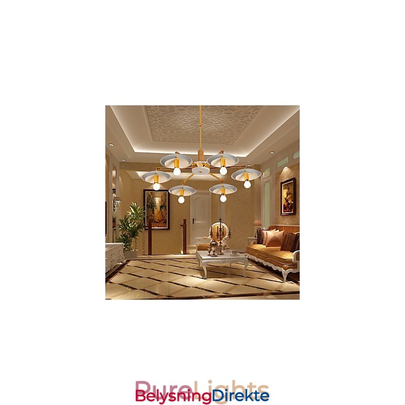 Personlig Lysekrone Med 6 Lys