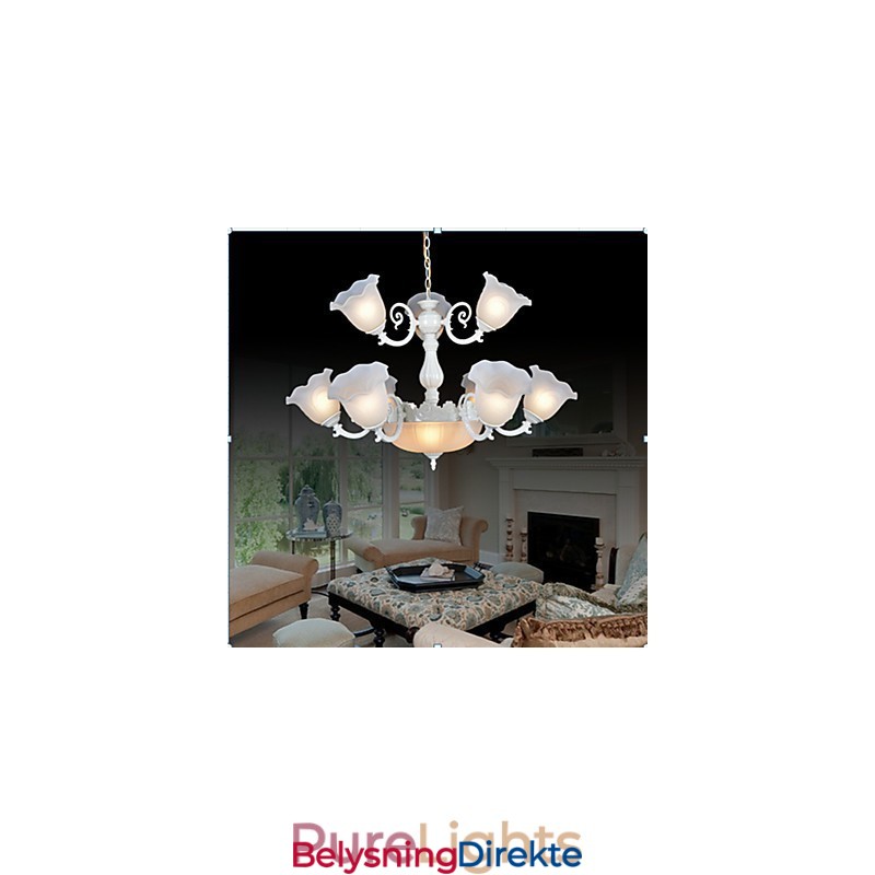 Lysekrone Tradisjonell Klassisk Vintage Retro Metall