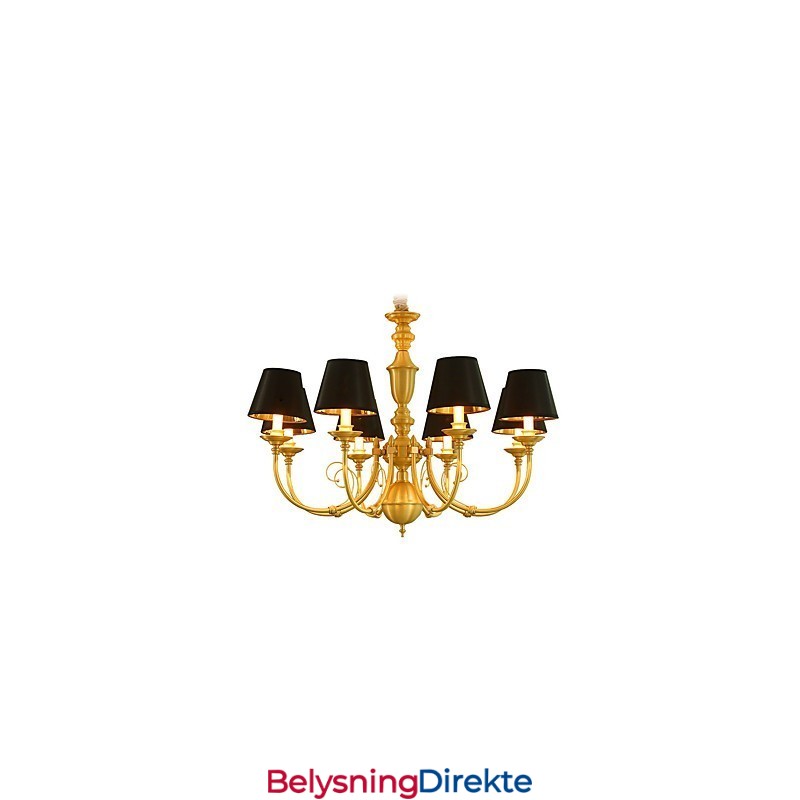 Lysekrone Tradisjonell Klassisk Landlig Messingfunksjon For Mini-Style Metall 8 Pærer