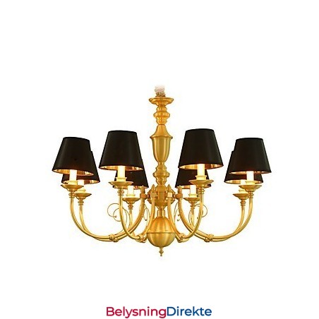 Lysekrone Tradisjonell Klassisk Landlig Messingfunksjon For Mini-Style Metall 8 Pærer