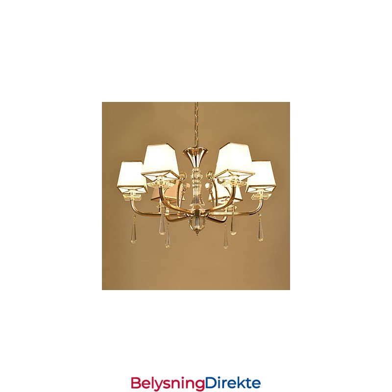 Lysekrone Moderne Samtidskunst Galvanisert Funksjon For Krystallmetall