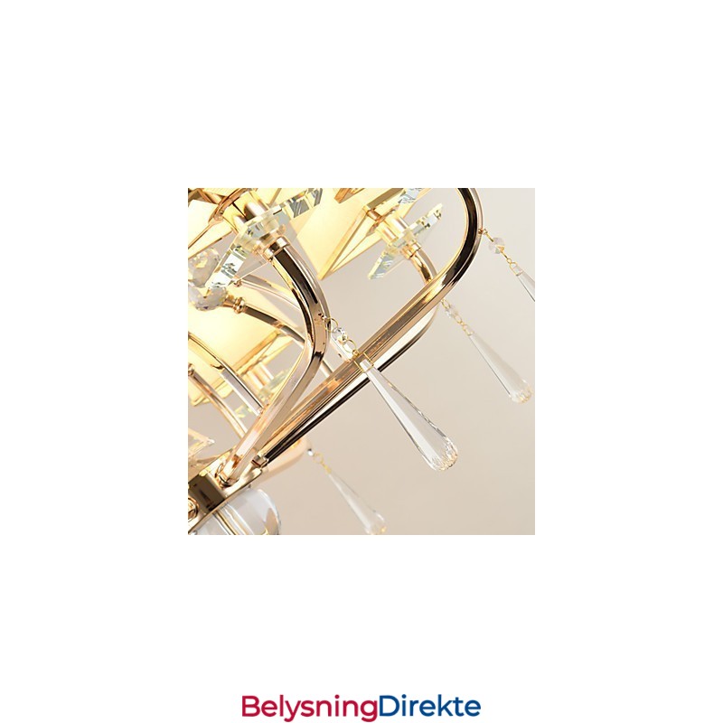 Lysekrone Moderne Samtidskunst Galvanisert Funksjon For Krystallmetall