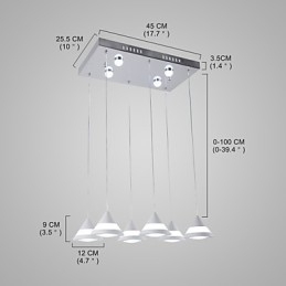 Pendellampe Moderne Samtidsstil For Akryl