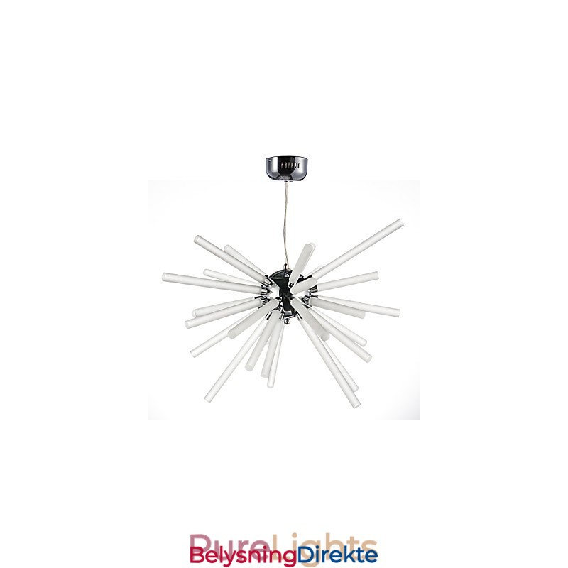 Globe Chrome-Funksjon For Krystallmetalllysekrone