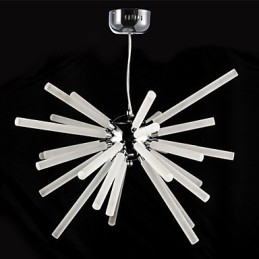 Globe Chrome-Funksjon For Krystallmetalllysekrone