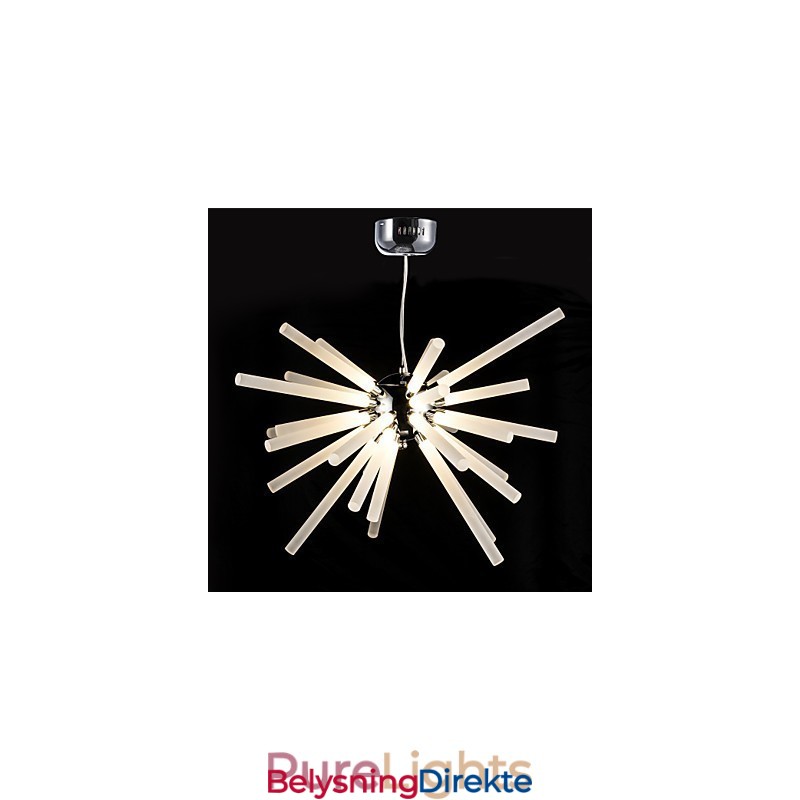 Globe Chrome-Funksjon For Krystallmetalllysekrone