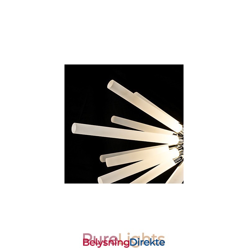 Globe Chrome-Funksjon For Krystallmetalllysekrone