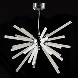 Globe Chrome-Funksjon For Krystallmetalllysekrone