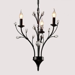 Moderne Samtids Tradisjonell Klassisk Rustikk Hytte Vintage Retro Lanterne Landlig Globe Maleri Funksjon For Krystalllysekrone