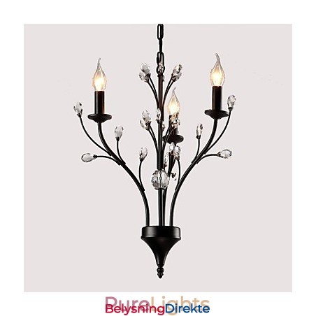 Moderne Samtids Tradisjonell Klassisk Rustikk Hytte Vintage Retro Lanterne Landlig Globe Maleri Funksjon For Krystalllysekrone