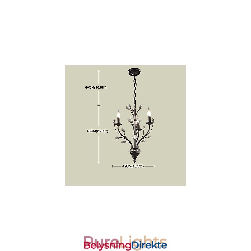 Moderne Samtids Tradisjonell Klassisk Rustikk Hytte Vintage Retro Lanterne Landlig Globe Maleri Funksjon For Krystalllysekrone