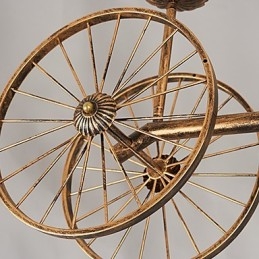 Rustikk Hytte Vintage Retro Country Globe Maleri Feature For Mini Style Designers Metalllysekrone