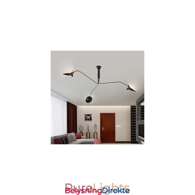 Moderne Samtidsmaleri For Designere I Metalllysekrone