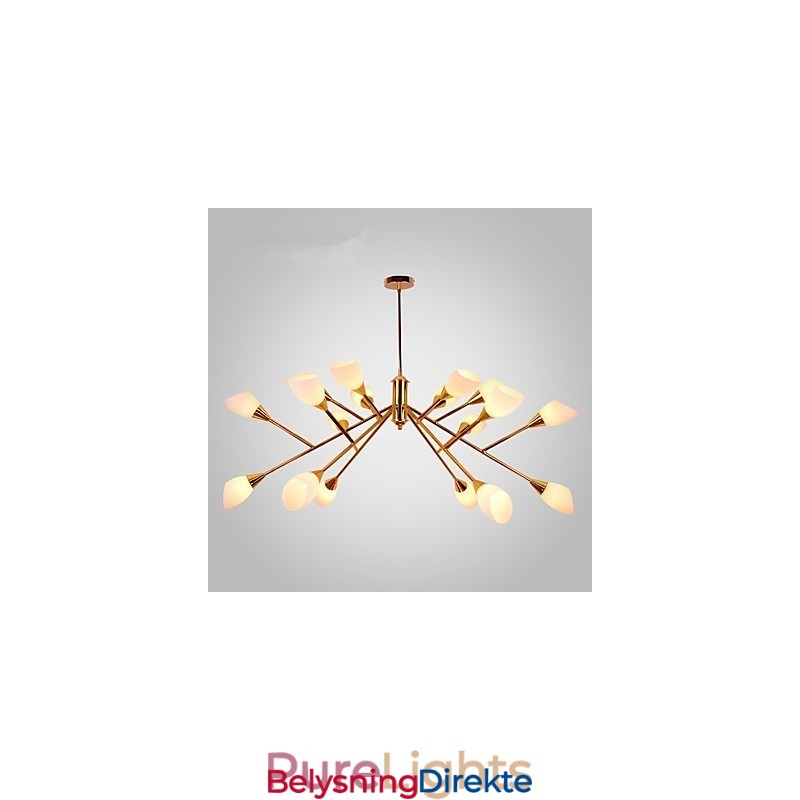 Nordisk Enkel, Atmosfærisk, Pastoral Lysekrone, Kreativ Lobbylysekronelampe