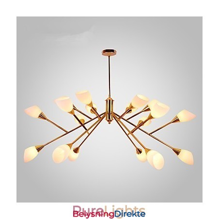 Nordisk Enkel, Atmosfærisk, Pastoral Lysekrone, Kreativ Lobbylysekronelampe