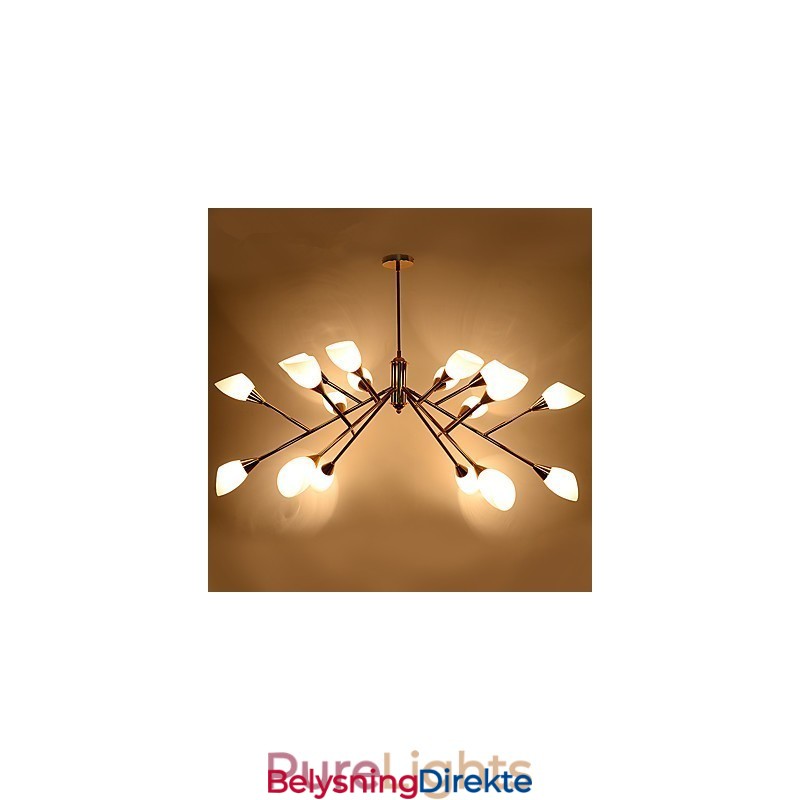 Nordisk Enkel, Atmosfærisk, Pastoral Lysekrone, Kreativ Lobbylysekronelampe