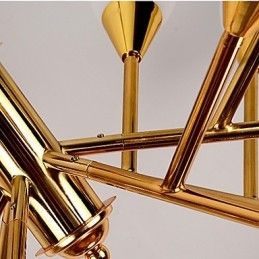 Nordisk Enkel, Atmosfærisk, Pastoral Lysekrone, Kreativ Lobbylysekronelampe