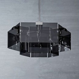 Rustikk Hyttemaling For Designere, Metall Innendørs Lysekrone Med 6 Pærer