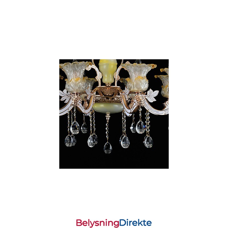 Moderne Samtids Tradisjonell Klassisk Sinklegering Funksjon For Krystall Mini Stil Metall Pendellampe