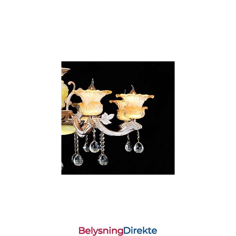 Moderne Samtids Tradisjonell Klassisk Sinklegering Funksjon For Krystall Mini Stil Metall Pendellampe