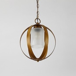 Loft Metall Amerikansk Industriell Stil Maling Farge Med Glass Europeisk Lysekrone Lampe Innendørs Dekor Pendellampe