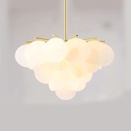 Tradisjonell Klassisk Malerifunksjon For Mini-Stil Tre-Bambus Anhengslampe