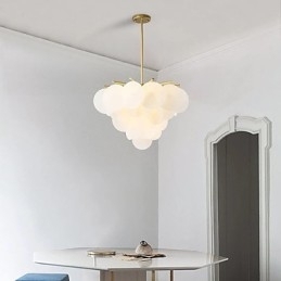 Tradisjonell Klassisk Malerifunksjon For Mini-Stil Tre-Bambus Anhengslampe