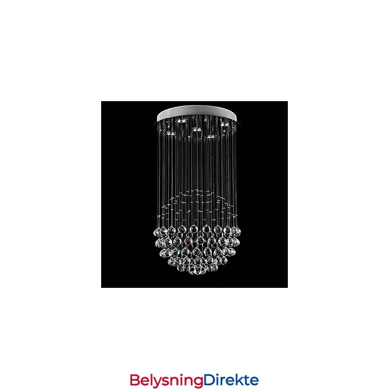 Moderne Samtids Tradisjonell Klassisk Rustikk Hytte Vintage Landlig Øy Krystall Galvanisert Metall Pendellampe