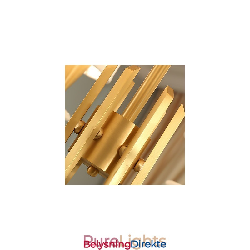 Dekorativ Lysekrone I Jade I Kobber