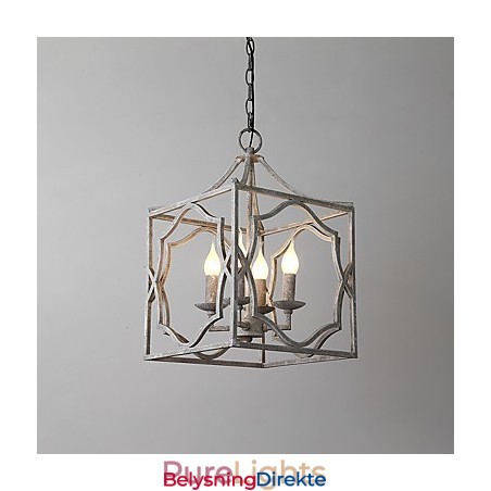 Vintage Metall Amerikansk Industriell Loftsfarget Europeisk Lysekronelampe Til Innendørs Dekorasjon