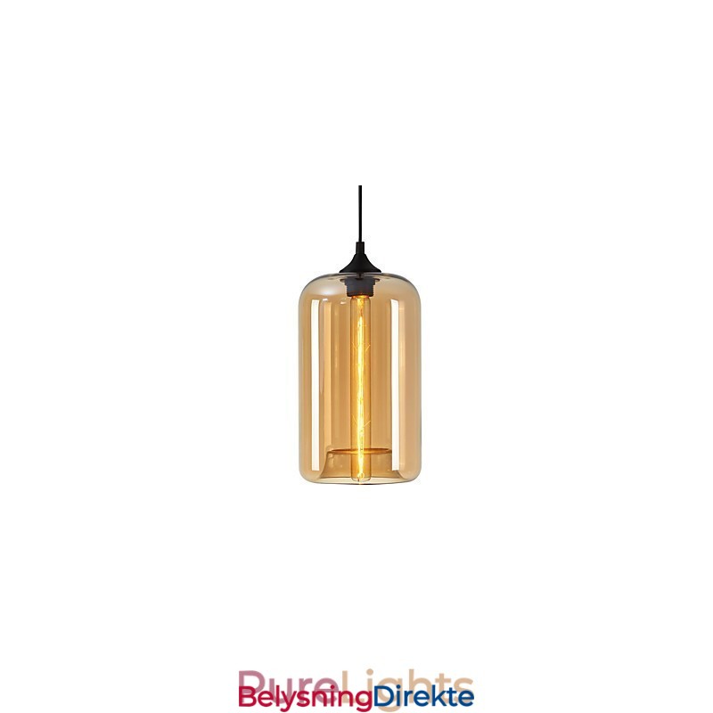 Flaskedesign Pendellampe Med 1 Lys Minimalistisk Jernmaleri