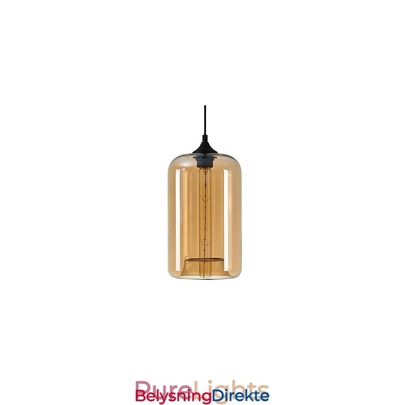 Flaskedesign Pendellampe Med 1 Lys Minimalistisk Jernmaleri