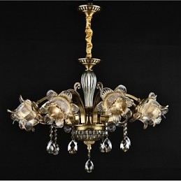 Rustikk Hyttemaling For Designere, Metall Innendørsbutikker, Lysekrone Med 2 Lyspærer