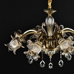 Rustikk Hyttemaling For Designere, Metall Innendørsbutikker, Lysekrone Med 2 Lyspærer