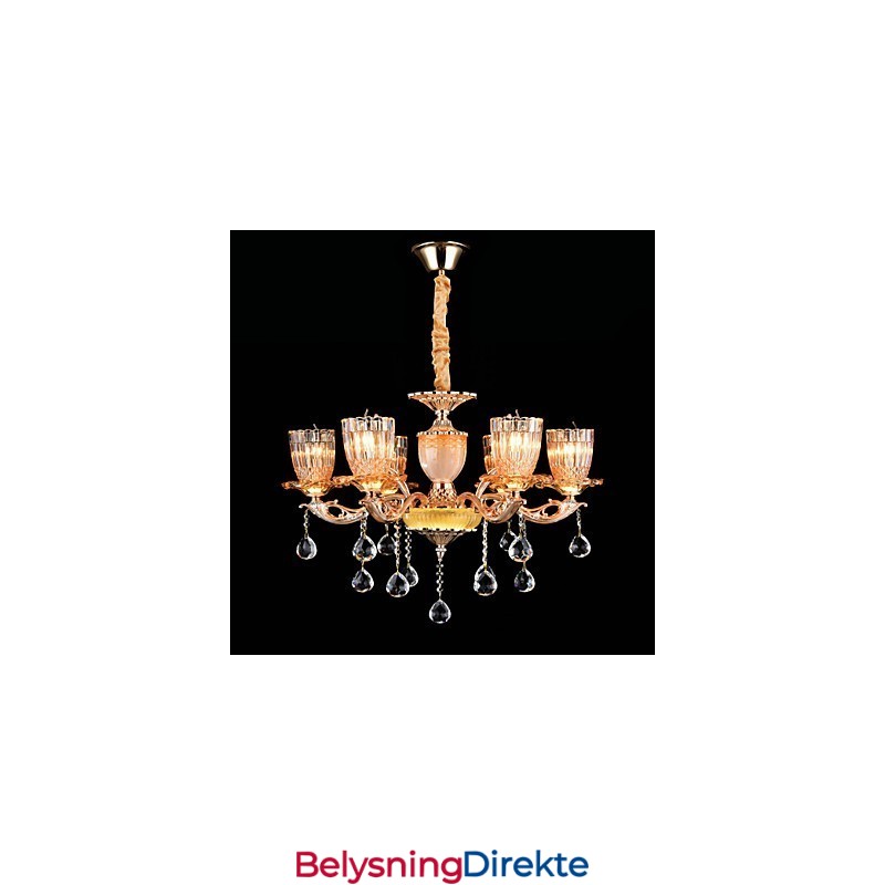 Moderne Samtids Tradisjonell Klassisk Sinklegering Funksjon For Krystall Mini Stil Metall Pendellampe