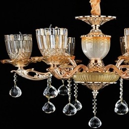 Moderne Samtids Tradisjonell Klassisk Sinklegering Funksjon For Krystall Mini Stil Metall Pendellampe