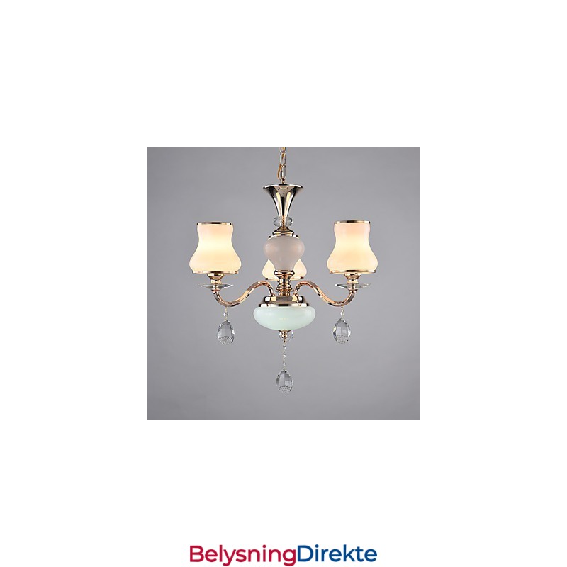 Moderne, Samtidskunstnerisk Galvanisert Funksjon For Krystallmetalllysekrone