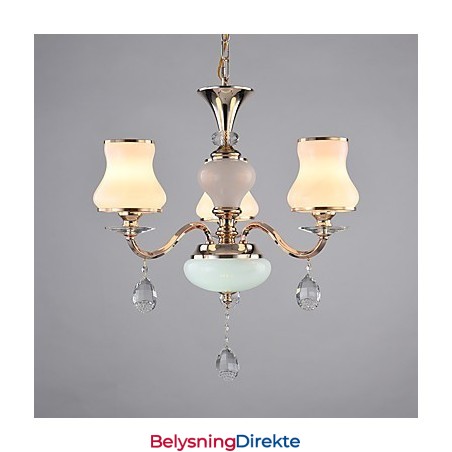 Moderne, Samtidskunstnerisk Galvanisert Funksjon For Krystallmetalllysekrone