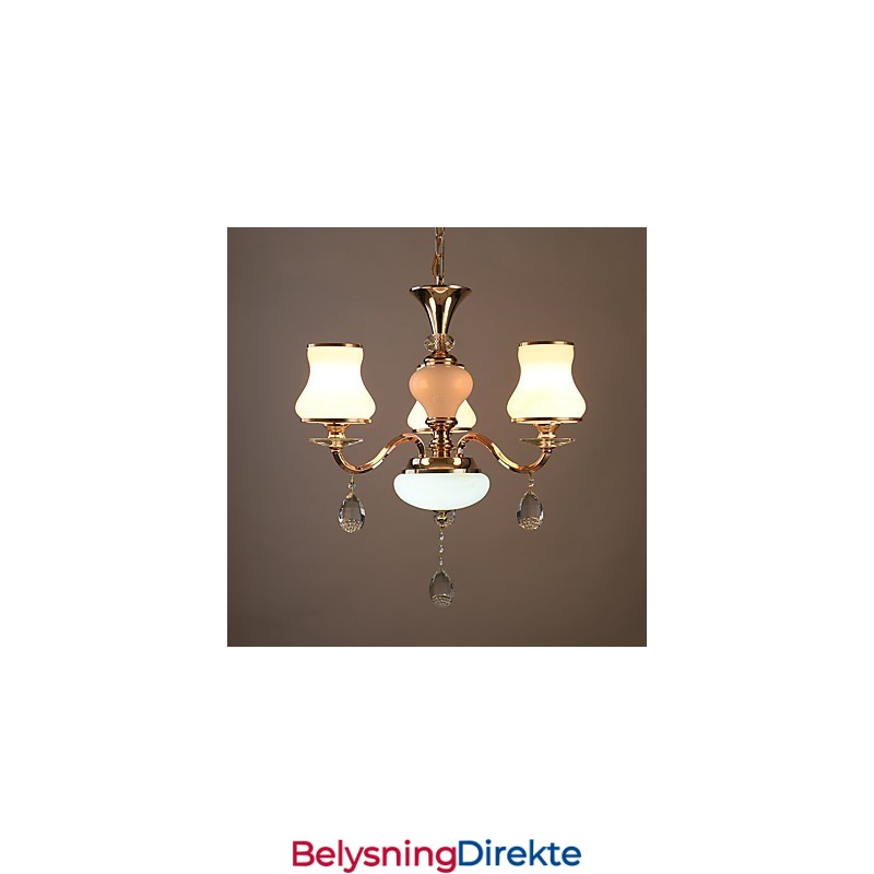 Moderne, Samtidskunstnerisk Galvanisert Funksjon For Krystallmetalllysekrone