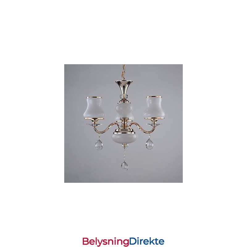 Moderne, Samtidskunstnerisk Galvanisert Funksjon For Krystallmetalllysekrone