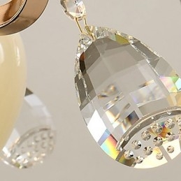 Moderne, Samtidskunstnerisk Galvanisert Funksjon For Krystallmetalllysekrone