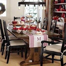 Retrostil Pendellampe I Jern Med 8 Lys