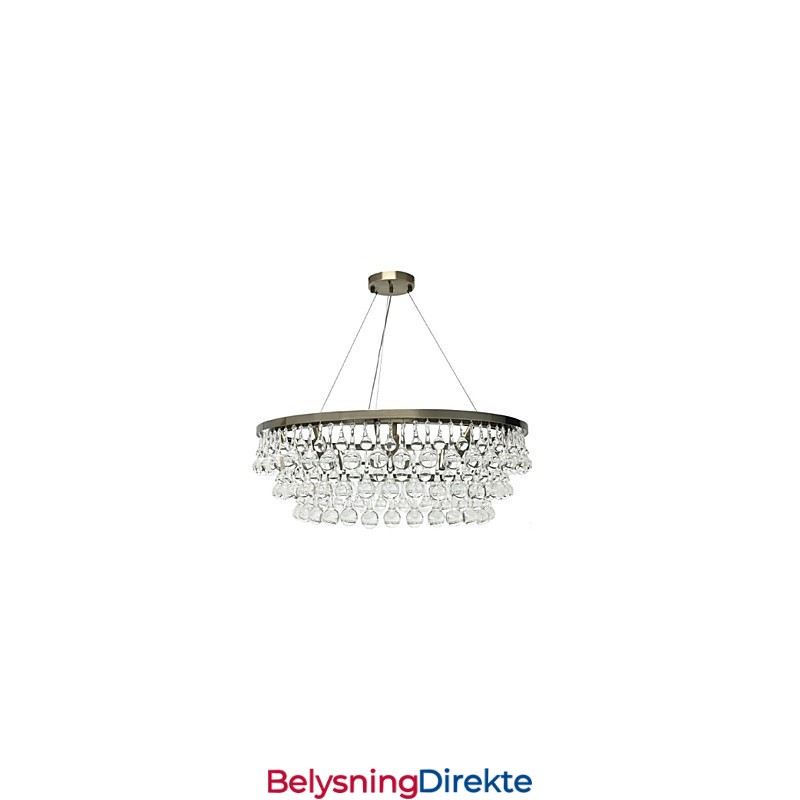 Tradisjonell Klassisk Galvanisert Funksjon For Designere I Metalllysekrone