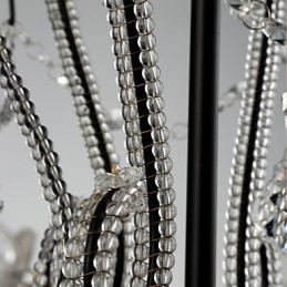 Krystalllysekrone Med 8 Lys Moderne Samtidsstil Tradisjonell Klassisk Rustikk Hytte Vintage Retro