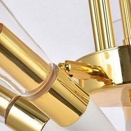 Personlig Justerbar Retningslysekrone Med Lysekroner