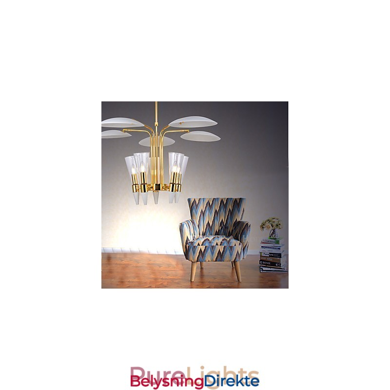 Personlig Justerbar Retningslysekrone Med Lysekroner