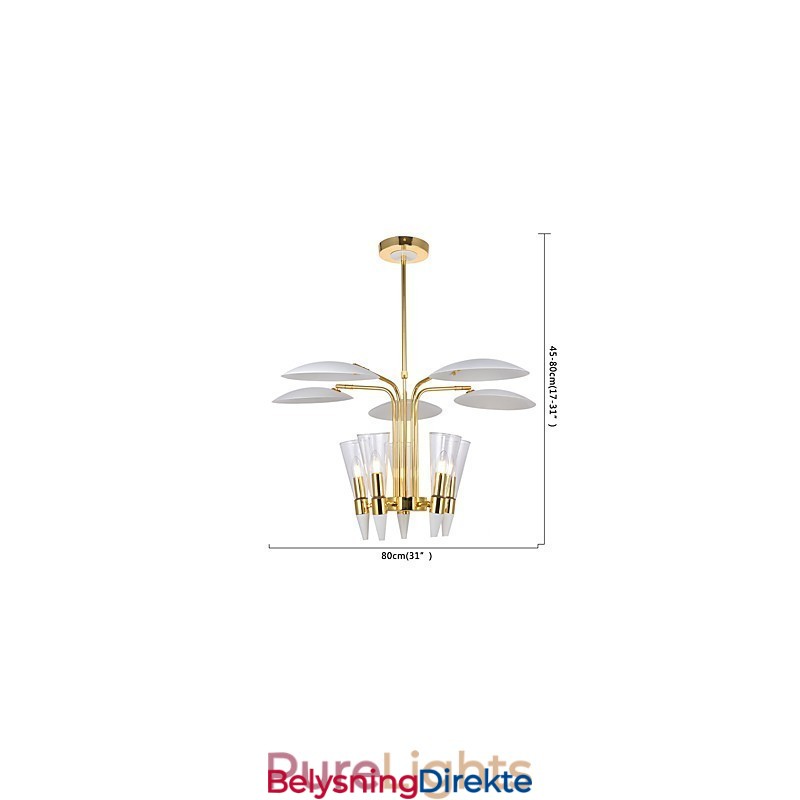 Personlig Justerbar Retningslysekrone Med Lysekroner